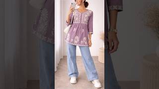 Beautifull outfit 🤌🏻✨#fashion #fashionreels #kurtistyle #ytshorts #trending #shortvideo