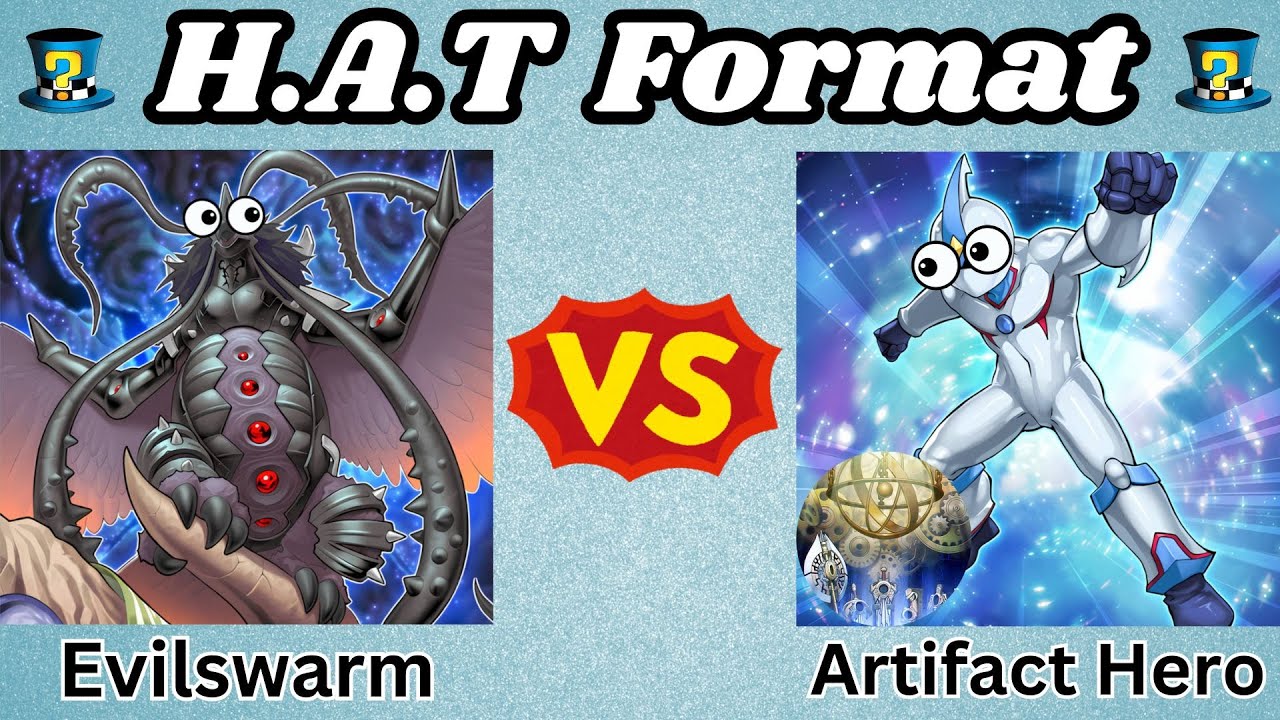 Evilswarm Vs Artifact Hero! | HAT Format Replay Review! | 2014 Yu-Gi-Oh! WCQ