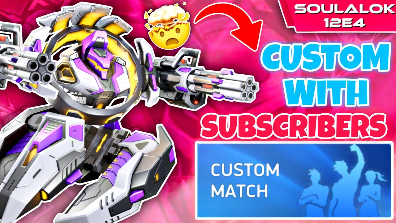 Mech Arena Custom With Subscribers ✨ | Mech Arena Seeker Gameplay