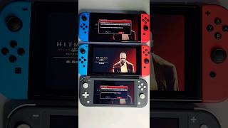 Hitman Blood Money Reprisal - Switch Lite vs Standard vs Oled | Speed Test Comparison #shorts