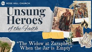 10am Worship 7/26/26 | The Widow at Zarapheth : When the Jar is Empty | Betty Berg