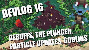 Isometria Devlog 16 - Debuffs, The Plunger, Particle Updates, Goblins - Made with Pygame and Python