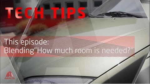 Tech Tip Ep.14: Blending - “How much room do I need?”