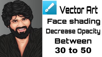 Infinite Design Face Shading||Shade ur Vector like Audodesk Sketchbook || Artist Ram