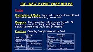 Igc Eventwise Rules 1