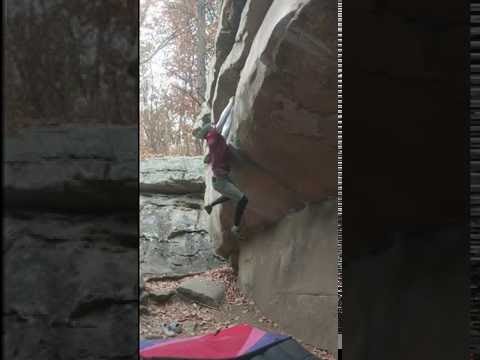Beta Video for climb Dragon Lady v4, Stone Fort