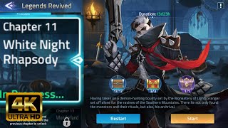 Legends Revived CHAPTER 11 -WHITE NIGHT RHAPSODY Mobile Legend: Adventure Walkthrough