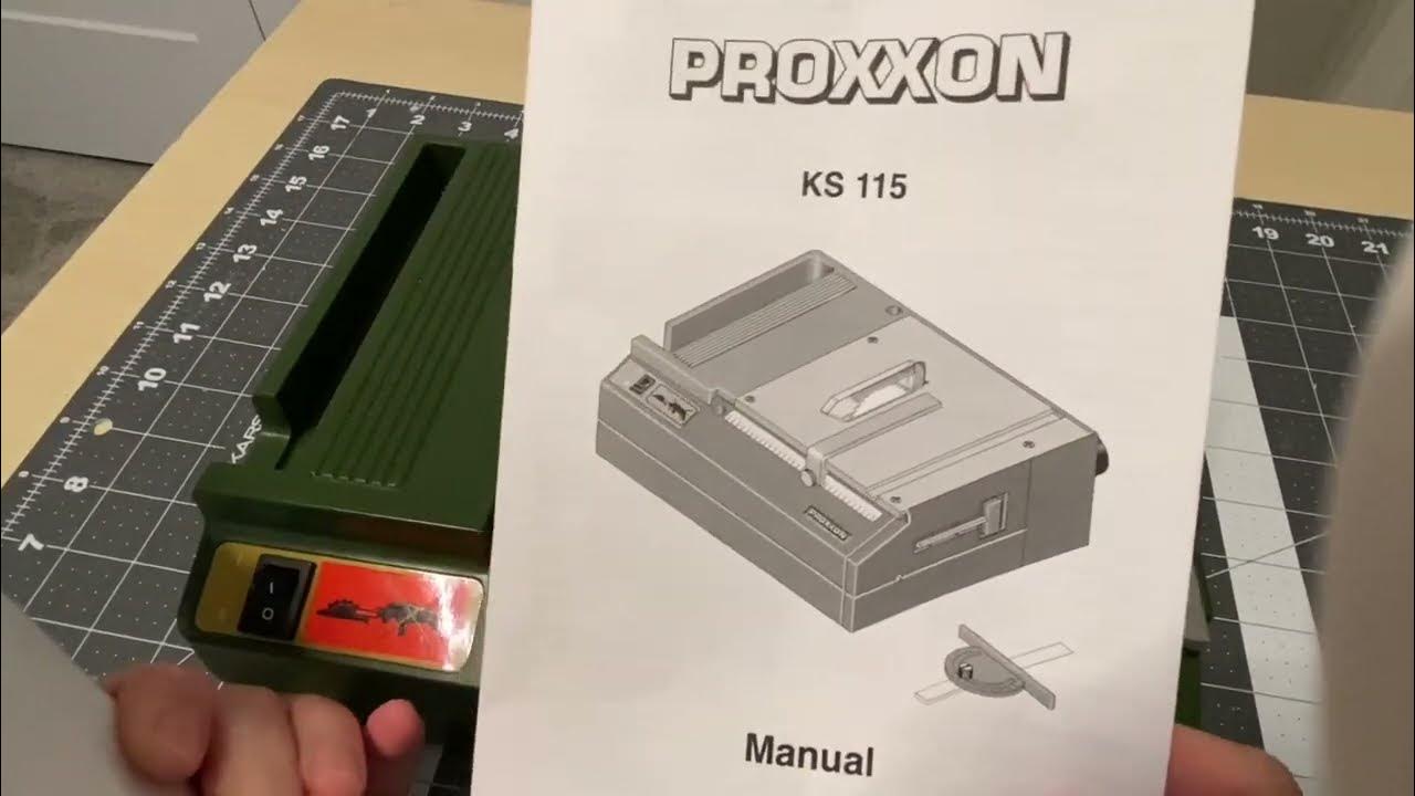 PROXXON Bench Circular Saw KS 115 Review, Efficient tool YouTube