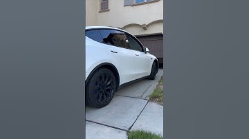 Garage Door Solution for Tesla Owners #myqconnectedgarage #myqtesla #myqpartner #myq #ad #sponsored