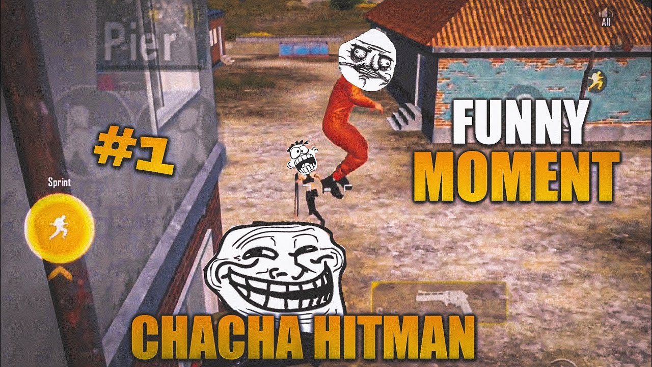 Dumb And Funny Gameplay Part 1|Pubg Mobile|Part 1|Hitman Gaming Yt