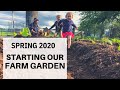 Starting Our First HUGE Garden! 5000+ Sq. Ft. Farm Garden