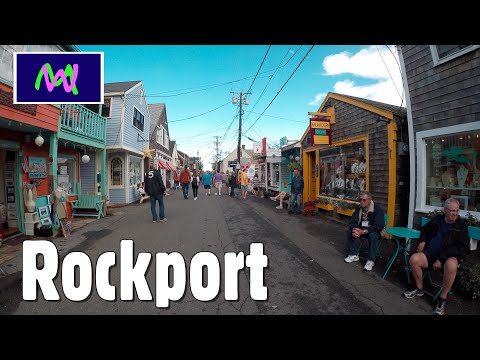 Travel to America - Rockport, Massachusetts - Walking tour - Follow Me