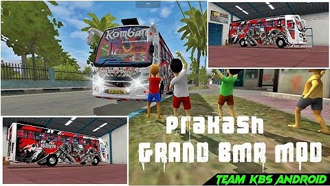 Prakash Grand BMR Bus Mod For BUSSID | KOMBAN ADHOLOKAM രണ്ടാമൂഴം | TEAM KBS ANDROID | Test Drive