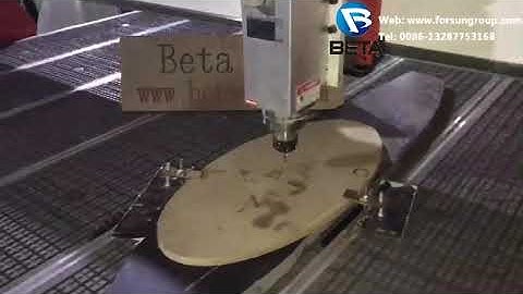 FORSUN CNC Router machine testing