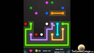 Flow Game Level - 291 [9x9] Basic Pack Connect the Dots