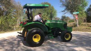 2007 JOHN DEERE 5325 4WD- 813 HOURS