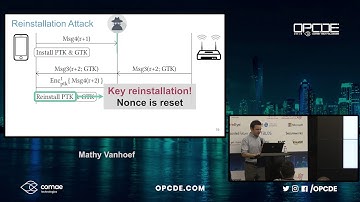 OPCDE 2018 Dubai - Improved KRACK Attacks Against WPA2 Implementations - Mathy Vanhoef