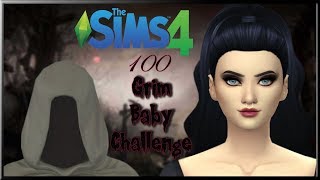 Sims 4 - 100 Grim Reaper Baby Challenge!