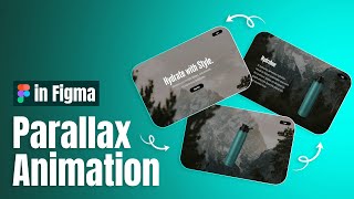 Parallax Website Animation in Figma | Figma Tutorial #figma #tutorial