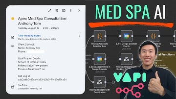 How To Build a Med Spa AI Voice Agent (VAPI + n8n Speedrun)