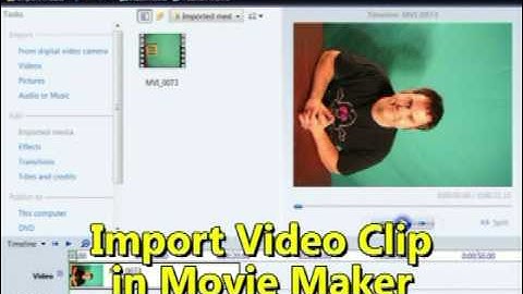 How to Rotate a Video in Windows Movie Maker