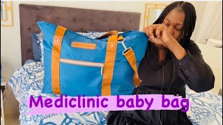 MEDICLINIC BABY BAG  2022 || WHAT’S INSIDE MEDICLINIC BABY BAG || 🇿🇦 #southafricanyoutuber