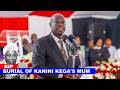 LIVE Rigathi Gachagua And Other Leaders In Nyeri Attending Burial Of Kanini Kega S Mum RIP 