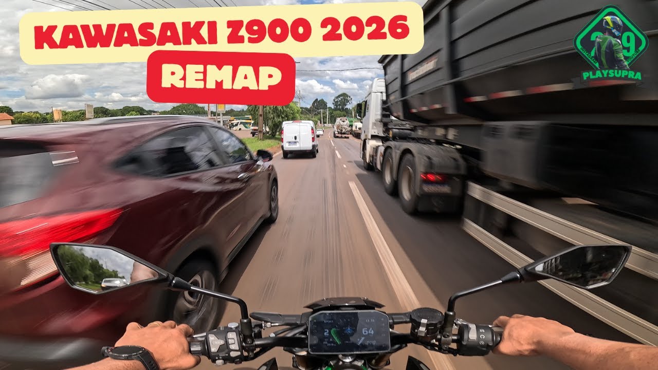 PLAYSUPRA-  TESTANDO A KAWASAKI Z900 REMAPEADA - Z900 TEST REMAP. POPS AND BANGS!!!