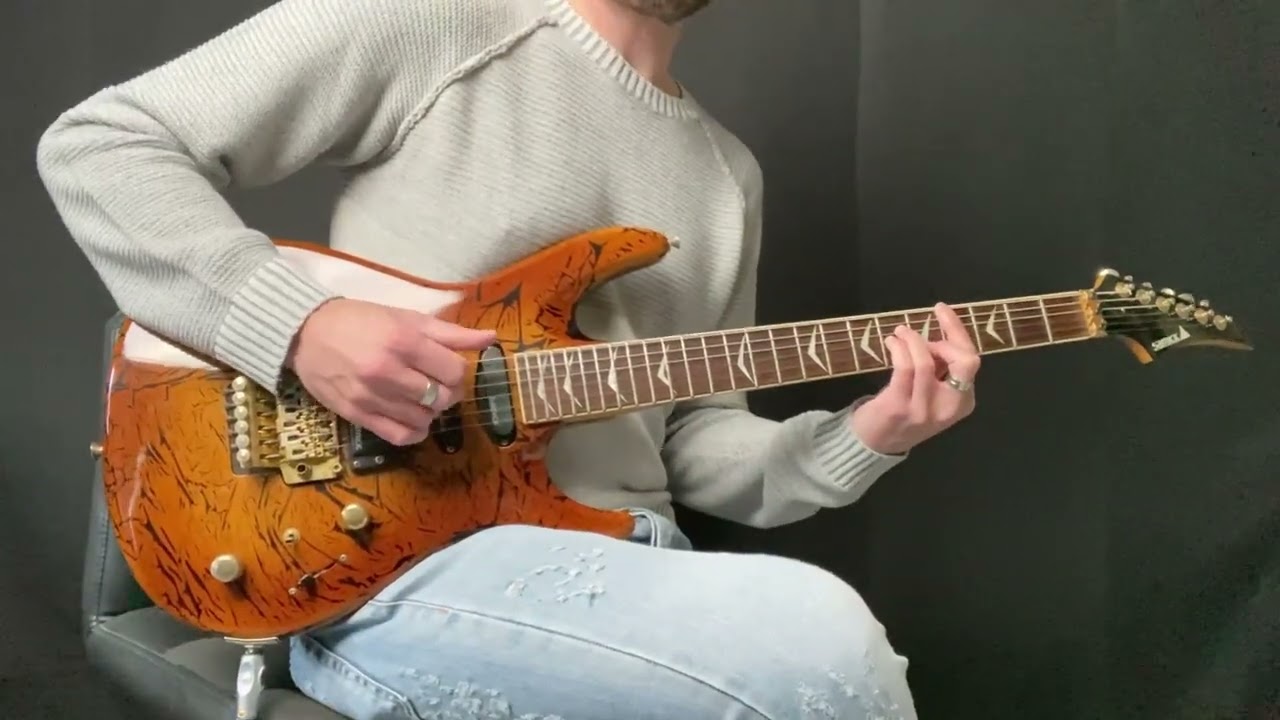 Samick KRRS421 GBS Superstrat HSS 1990s Made In Korea - YouTube