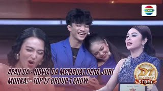 Afan & Novia Buat Para Juri Murka! Kok Bisa Sih?! | D'Academy 7 Story