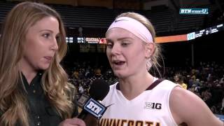 Carlie Wagner Talks Win Over Ohio State