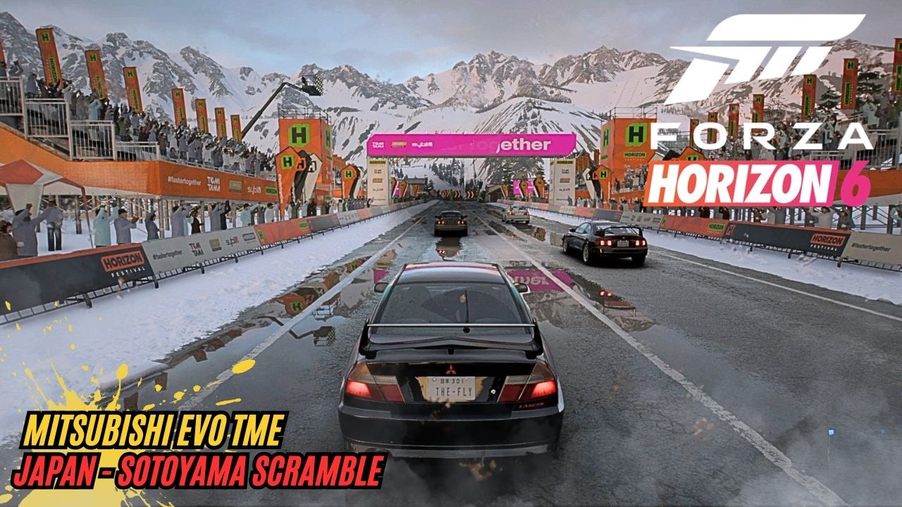 Mitsubishi EVO TME | Japan - Sotoyama Scramble | Forza Horizon 6
