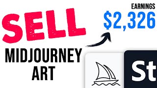 How to Make Money Selling Midjourney Art - Step by Step Blueprint using Adobe Stock