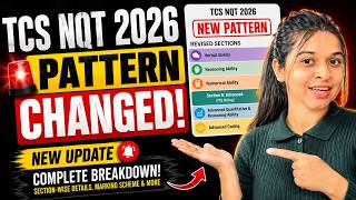 TCS NQT 2026 Pattern Changed | Complete New Exam Pattern Explained