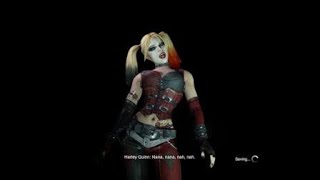 Arkham City - Catwoman Death Message from Harley Quinn