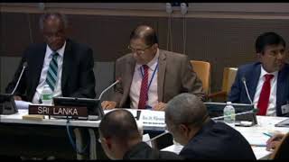 Conference UN 2018/3 Welcome - Dr. Rohan Perera, Permanent Mission of Sri Lanka