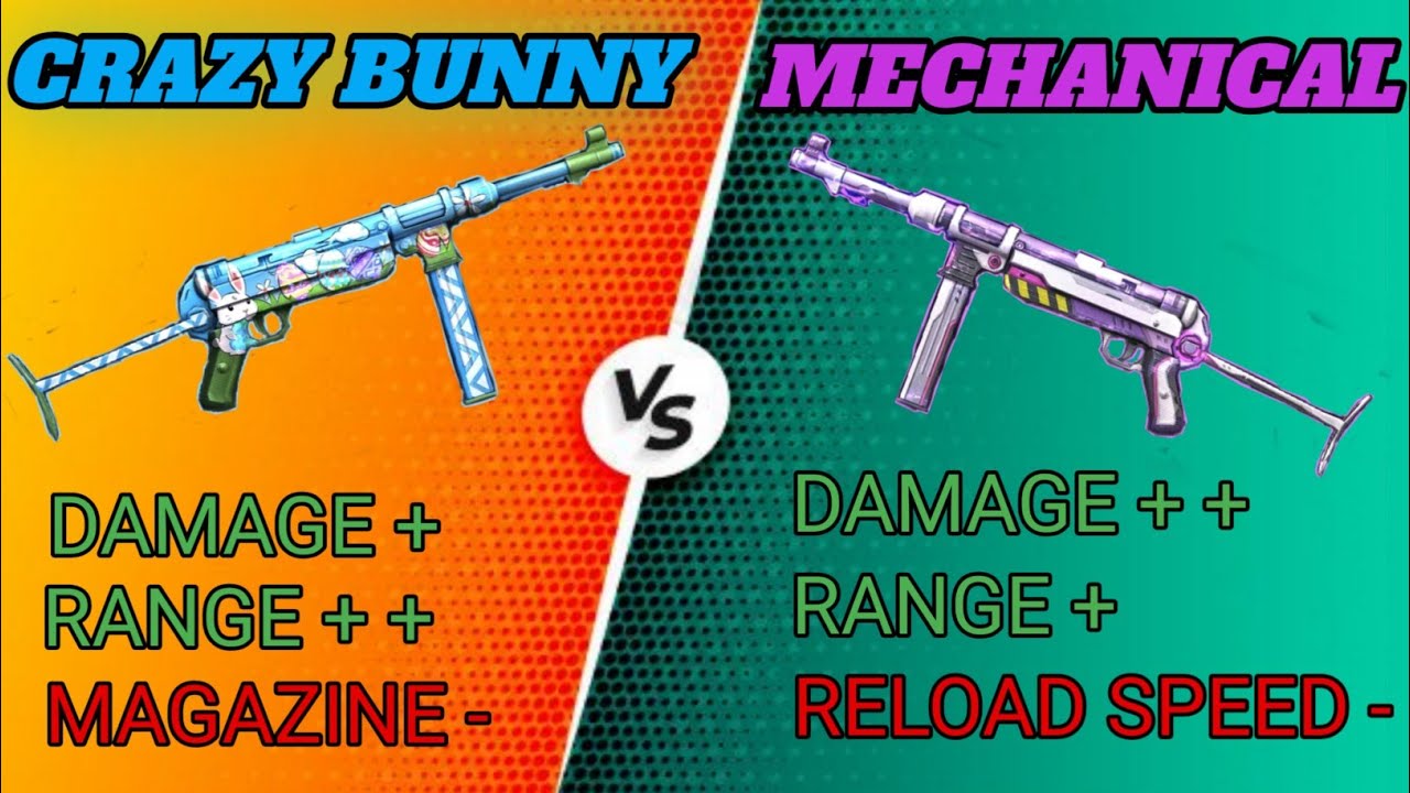 CRAZY BUNNY MP40 VS MECHANICAL MP40 2021 