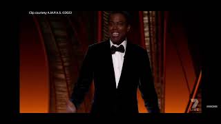 HOLY SH*T CHAOS AT OSCARS 22