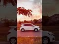 Honda Brio pasang velg HSR INDY R14 lebar 6 ET36 white frost