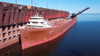 Rail to Water: Boat Loading at the LS&I Ore Dock