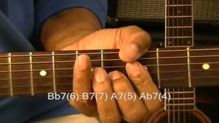 Stevie Wonder Superstition Style R&B Guitar Chord Shapes Tutorial #14  @EricBlackmonGuitar