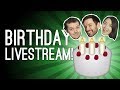 Birthday Livestream! Outside Xbox is 6! 🎂 Hitman, Overcooked 2, Minecraft Pictionary, Cake 🎂