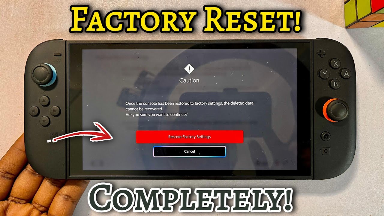 Nintendo Switch 2: How to Factory Reset - YouTube