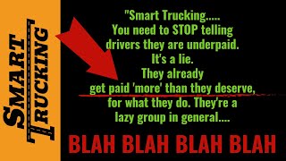 Letter From NJ Trucking Company! &quot;STOP Telling Drivers They&#39;re Underpaid!&quot;