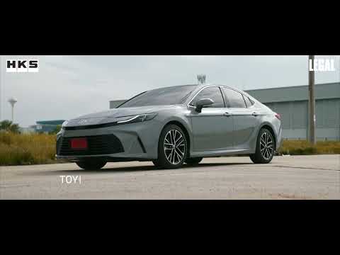 HKS LEGAL MUFFLER TOYOTA ALL NEW CAMRY HEV CARBON TAIL