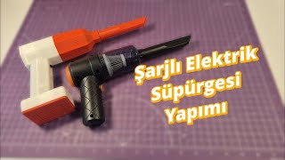 10 Kat Güçlü Şarjlı Mini El Süpürgesi Yaptık! Dyson'la Yarışır Mı?