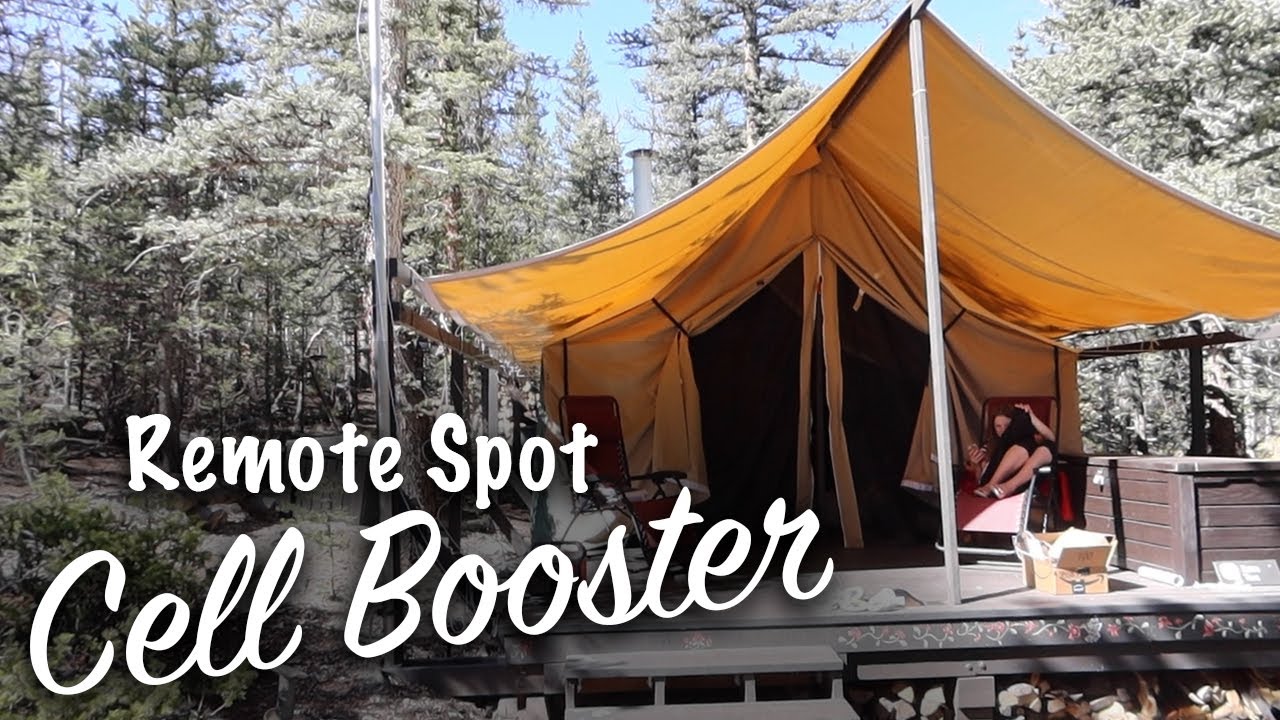 Trying to get Cell Service in remote location CELL BOOSTER Spirit