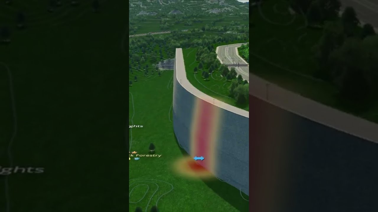 showing off the Quay Wall Anarchy - Cities Skylines Airport DLC