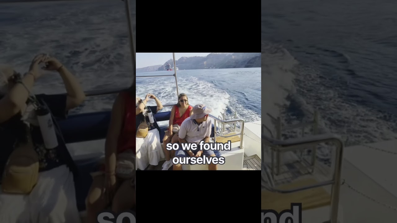 🇬🇷 We Booked a Santorini Excursion… just to get off the ship 🫪