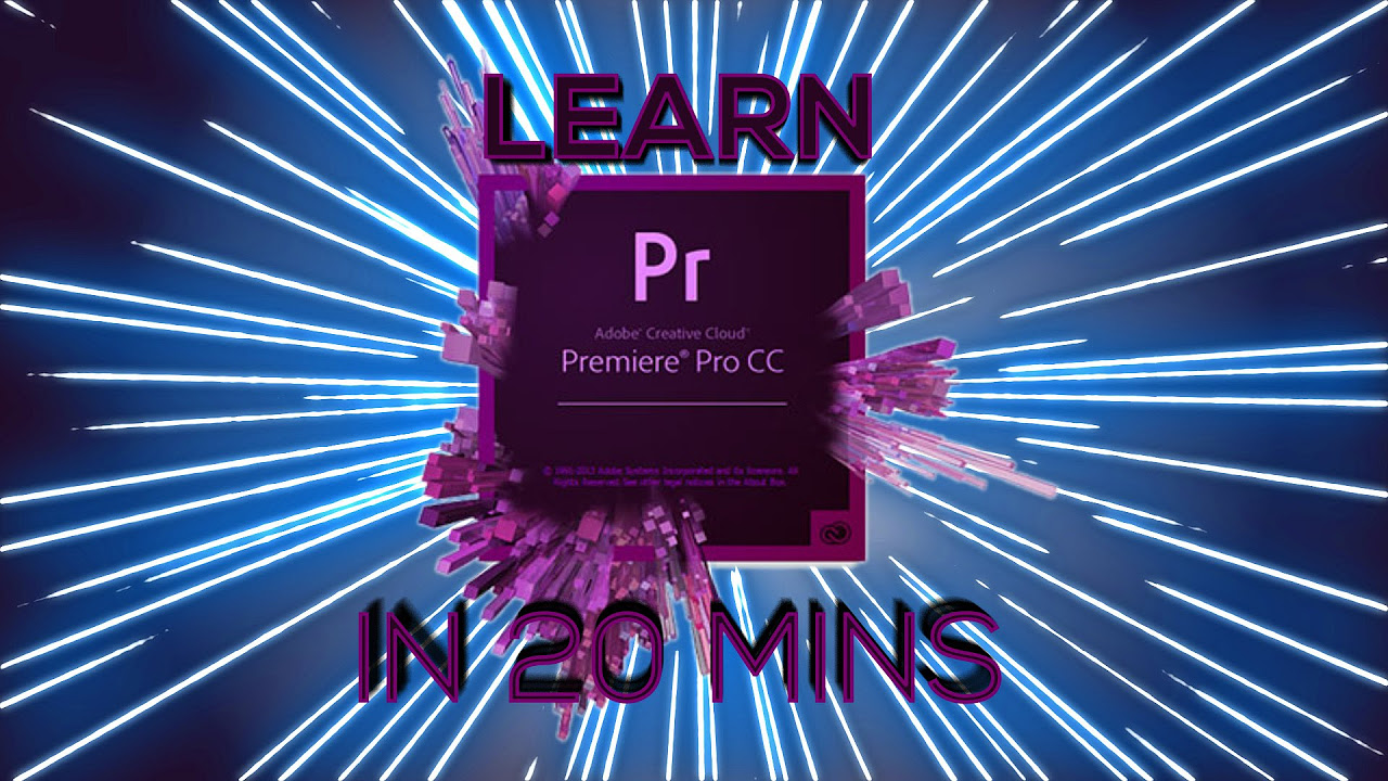 Update LEARN PREMIERE PRO IN 20 MINUTES ! - Tutorial For Beginners